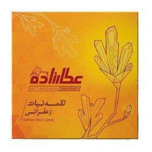 لقمه نبات ممتاز زعفرانی عطار زاده