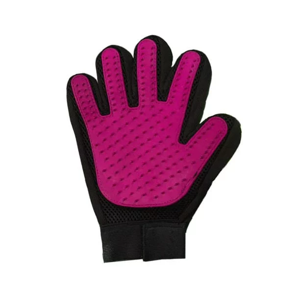gloves massage hair remover2 min