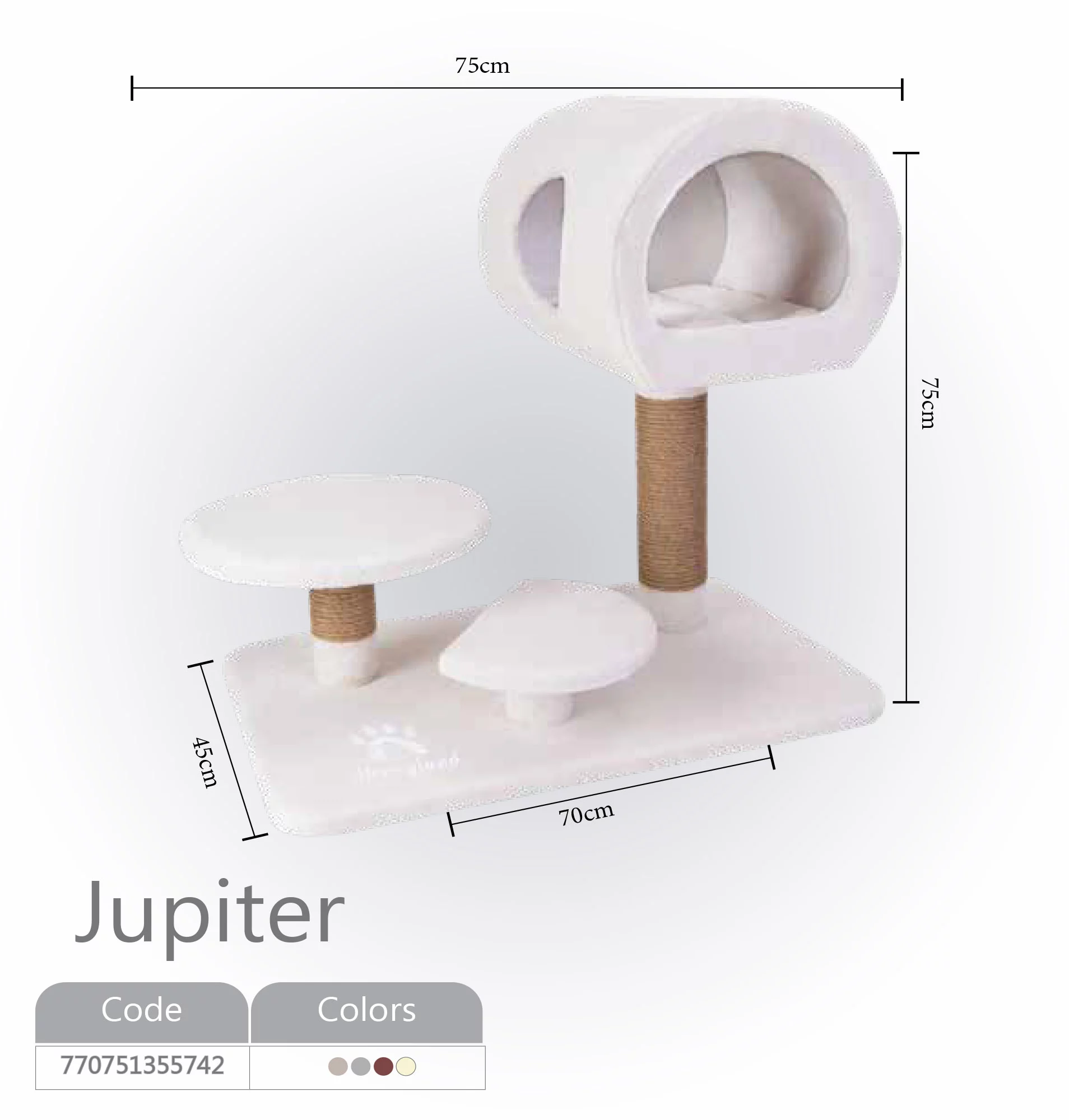 اسکرچر گربه مدل jupiter برند مریلند - Image 2