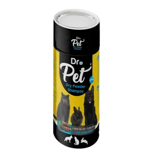 شامپو خشک با رایحه شکلات dr.pet