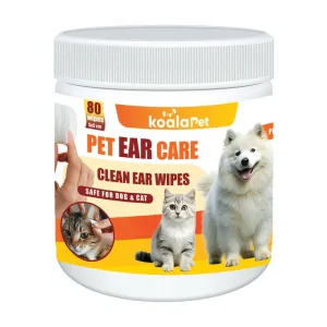 دستمال مرطوب گوش 80 عددی koalapet