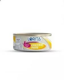 کنسرو گربه لوریتا Lorita با طعم میکس مرغ و سیب زمینی