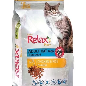 غذای خشک مرغ و گوشت و برنج گربه بالغ کولتی کالر 10 کیلوگرمRELAXY