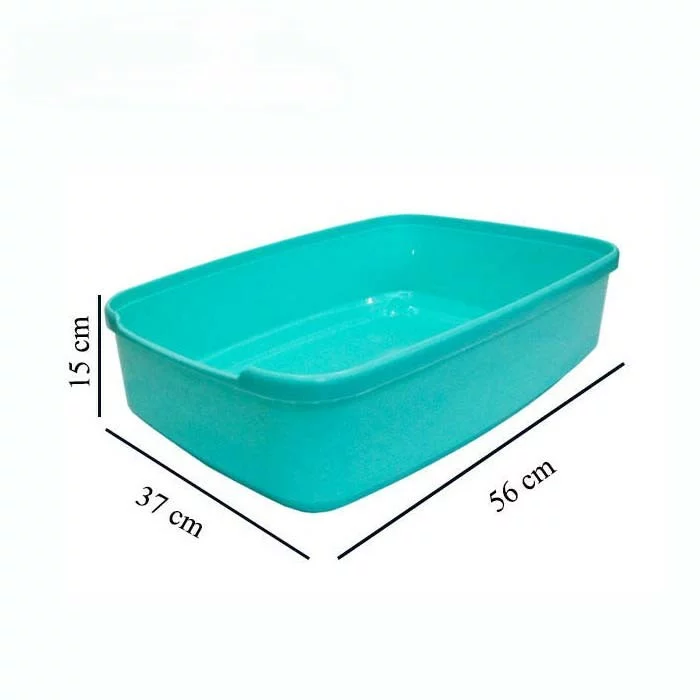 توالت گربه برند دنیل مدل بدون لبه با بیلچه رایگان