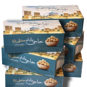 حاجی بادام سنتی یزد کارتن 6تایی(ارسال رایگان)