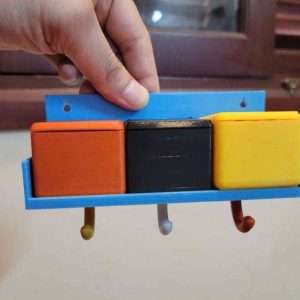 جا کلیدی دکوری متحرک طرح گربه Cat key holder enhanced version with single hanger