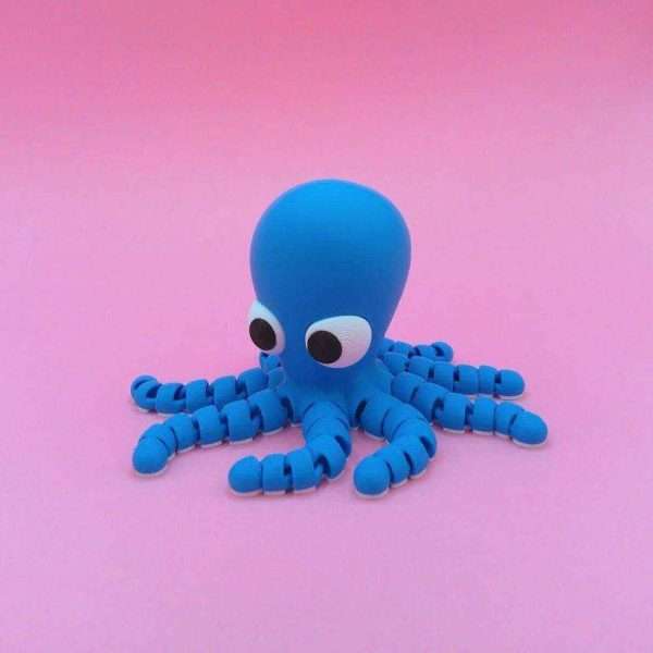 مجسمه اختاپوس سه بعدیFlexi Octopus