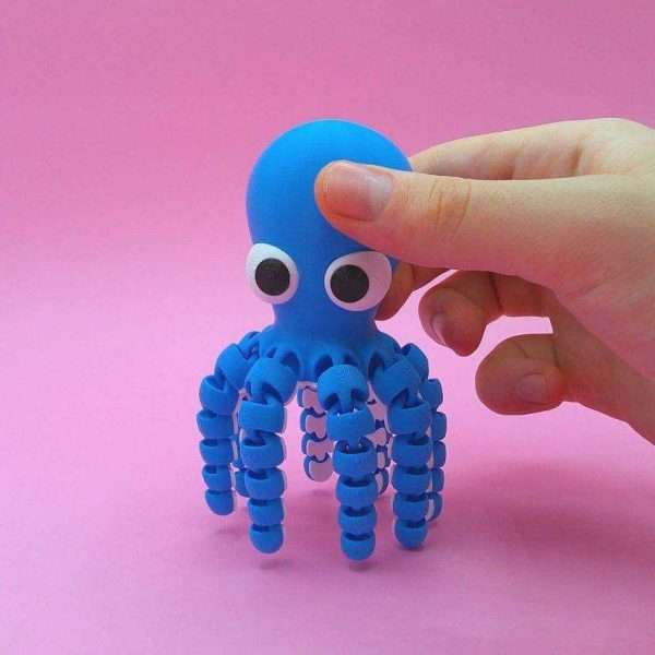 مجسمه اختاپوس سه بعدیFlexi Octopus - Image 2