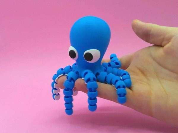 مجسمه اختاپوس سه بعدیFlexi Octopus - Image 3