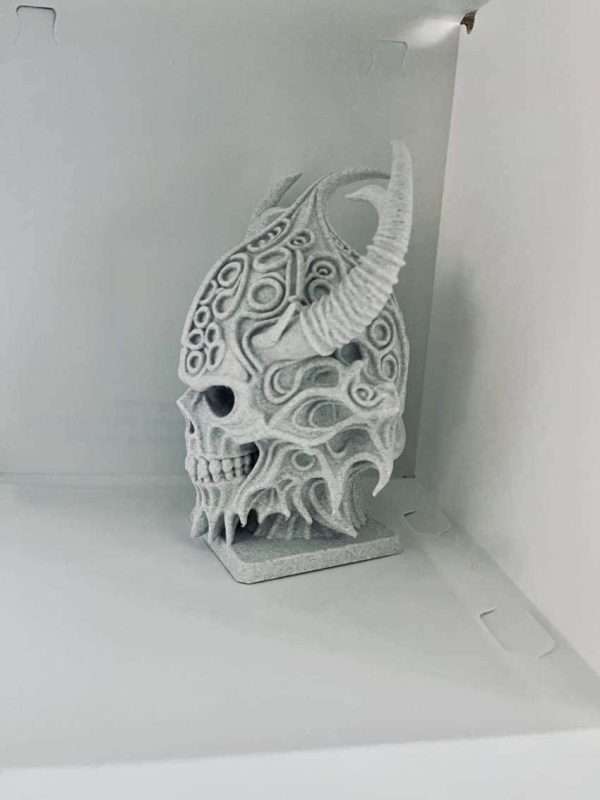 تندیس جمجمه شاخدار Horned Warlord - Image 2