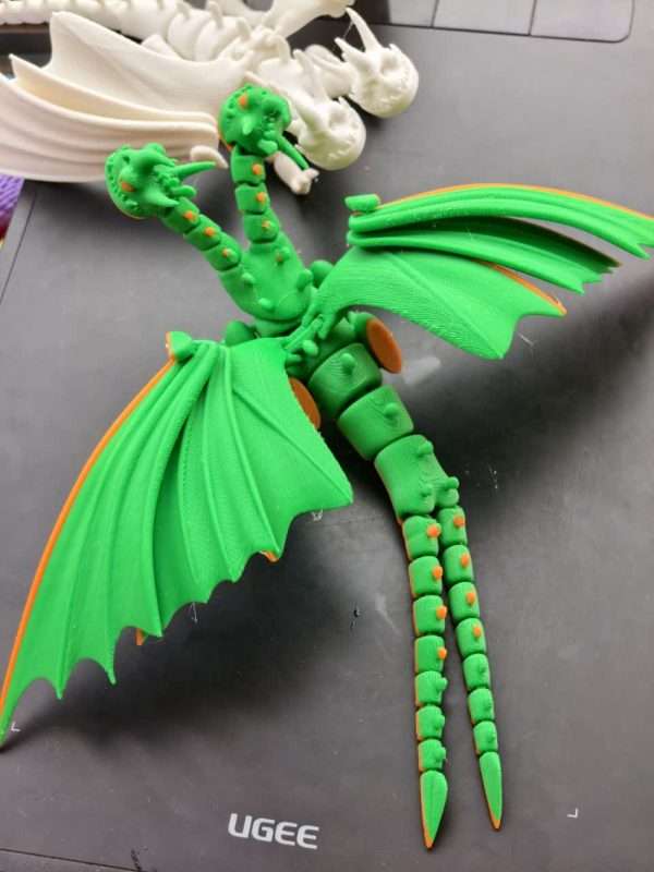 مجسمه اژدهای دو سر انیمیشن اژدهاسوارانHow to Train Your Dragon,Two-Headed Dragon - Image 2