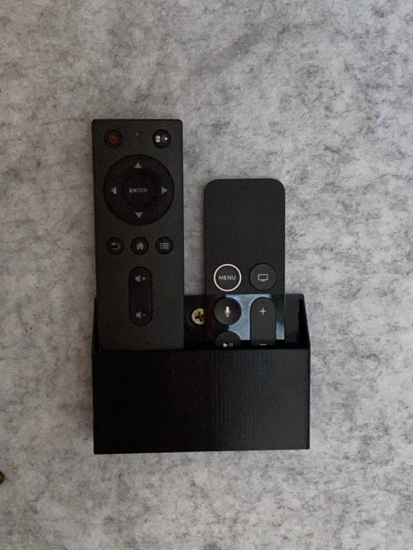 نگهدارنده دیواری کنترل مدرن slimline remote control holder - Image 3