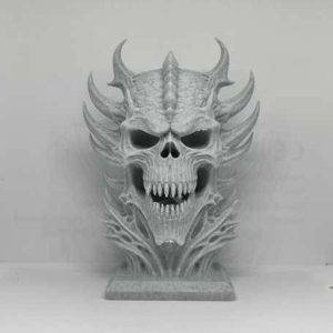 مجسمه جمجمه نگهبان تاریکی Abyss Reaper