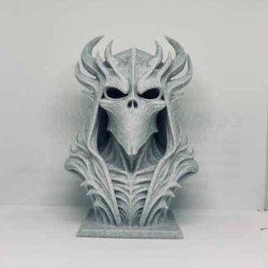 مجسمه جمجمه طرح سایه خاموش The Silent Shade