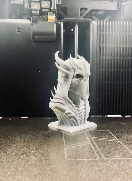 مجسمه جمجمه طرح سایه خاموش The Silent Shade - Image 4