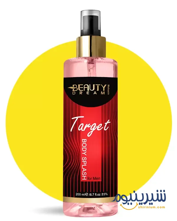بادی اسپلش مردانه بیوتی دریم مدل Target رایحه مگاماره (Beauty Dream Mega Mare)