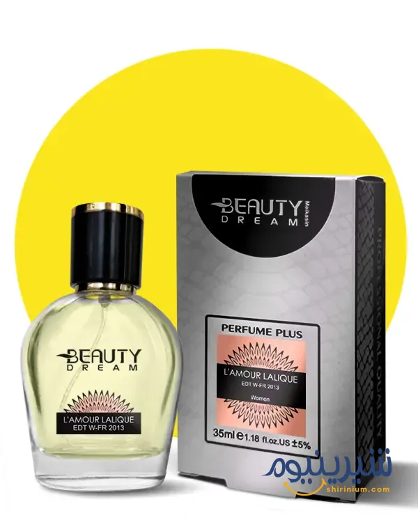 پرفیوم پلاس زنانه بیوتی دریم ۳۵ میل رایحه لاور لاالیک (Beauty Dream L’Amour Lalique)
